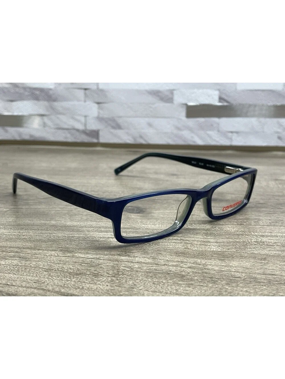 CONVERSE Bold Blue Kids Rectangle Full Rim Eyeglasses 46[]15-125 Frames Only